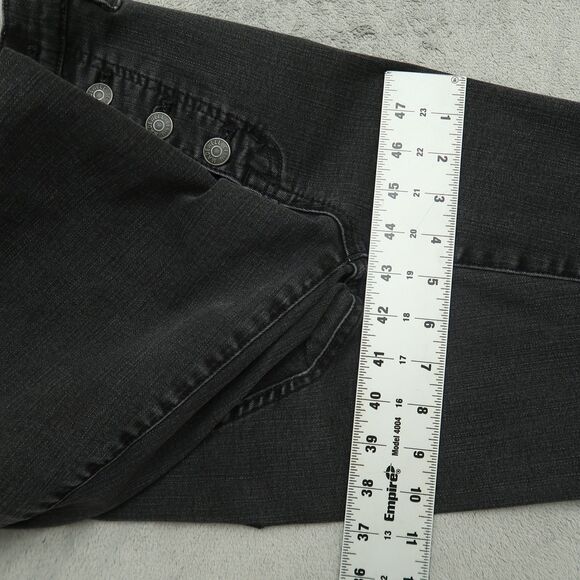 Madewell Jeans Womens Size 31 Gray 9" High-Rise Skinny Denim 27" Inseam  Stretch - Picture 6 of 16